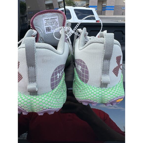 UNDER ARMOUR UA HOVR SPEED OLIVE RED RIDGE TRAIL [3024231-302] Men 9 - Picture 7 of 9